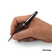 1 x MONTBLANC Meisterstück Platinum-Coated Classique Ballpoint Pen - Original Price £380.00 - Ref: