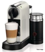 1 x NESPRESSO Citiz Coffee Pod Machine And Frother - Original Price £225.00 - Ref: HNB734/7854088/