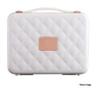 1 x BEAUTIFECT Make-Up Box In White - Original Price £279.00 - Ref: HNB704/6785591/NHC11 - CL987 -