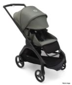 1 x BUGABOO Dragonfly Complete Stroller - Black/Forest - Original Price £695.00 - Ref: HNB837/