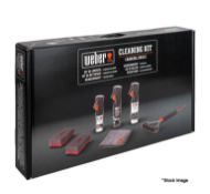 1 x WEBER Charcoal Grill Cleaning Kit - Original Price £46.95 - Ref: HNB718/7773287/NHC12 -