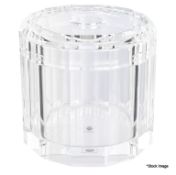 1 x DECOR WALTHER Kristall Clear Tissue Box - Original Price £449.00 - Ref: HNB747/6894832/NHC13 -