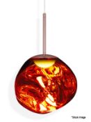 1 x TOM DIXON Mini Melt Pendant Light- Colour: Copper - Original Price £528.00 - Ref: HNB757/
