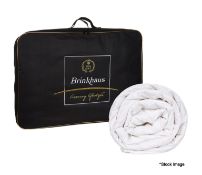 1 x BRINKHAUS Single 90% Hungarian Goose Down Summerlight Duvet (3.5 Tog) 135X200Cm - Original Price