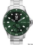 1 x WITHINGS Scanwatch Horizon Hybrid Smartwatch - Green - Boxed/Sealed - Original Price £315.00
