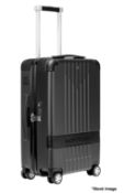 1 x MONTBLANC Black Hand Luggage Trolley (55Cm) - Original Price £750.00 - Ref: HNB711/6380873/NHC11