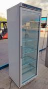 1 x Polar CD087 Upright Single Door Drinks Display Fridge - Dimensions: H185 x W60 x 60 cms