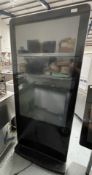 1 x Upright Digital Advertisement Signage Screen with Audio and WiFi - Powered by Android