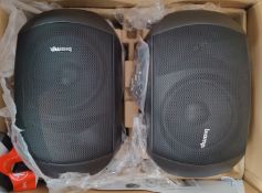 2 x BiAmp MASK6CT-BL 6.5