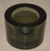 20 x Glass T Light Holders with Wide Rims - Size: H6 x W8.5 x Rim 1.5 cms