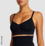 1 x SKIMS Seamless Sculpt Bralette in Onyx Black - Size: XL = 18-20 - Original Price £40.00 - Ref: H