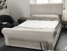 1 x Bespoke Luxury Bed Expertly Crafted British Artisans - Includes Mattress