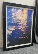 1 x Framed Abstract Art Print, Signed and Numbered - Recently Removed from a Luxury Furniture