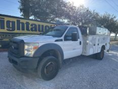 2016 Ford F-550xl Crane Truck W/t R/k