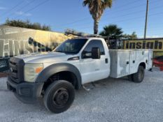2016 Ford F-550xl Crane Truck W/t R/k