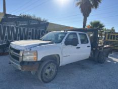 2007 Chevy 3500hd Flatbed Truck W/t R/k