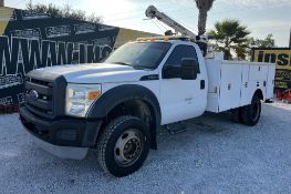 2013 Ford F-550xl Utility Truck W/t R/k