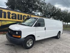 2005 Chevy 3500 Express Van W/t R/k