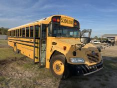 2016 Blue Bird School Bus W/t R/k