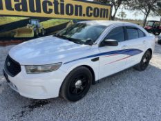 2013 Ford Taurus Police Interceptor W/t R/k