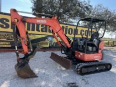 KUBOTA U35-4 MINI EXCAVATOR R/K