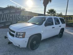 2012 Chevy Tahoe Police Interceptor W/t R/k