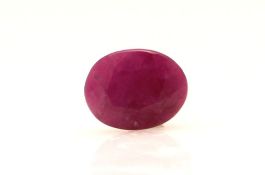 Loose Oval Ruby 2.26 Carats
