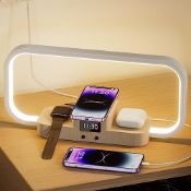 RRP £40.41 CRLL Bedside Lamp with Wireless Charger