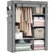 RRP £36.74 OPPAIYA Canvas Wardrobe
