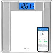 RRP £27.15 Vitafit 250kg Digital Bathroom Scales for Body Weight and BMI Via Smart APP