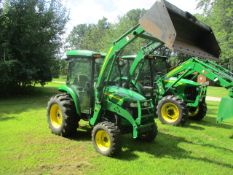 2011 John Deere 4720 tractor, w/ JD 400CX loader & bucket