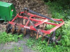 King Kutter 6 FT tandem 3 point disk