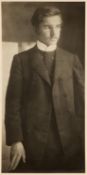 Max Brod. Eigenhändige Postkarte mit