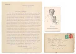 Manfred Kyber. Sammlung von 9 Briefen