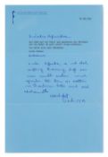 Eckart Muthesius u. Gret Palucca.