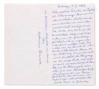 Katharina Heinroth. Eigenhändige