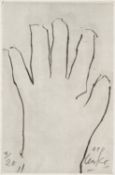 Günther Uecker. Ohne Titel. 2010.