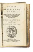 Pietro Bembo. Le prose ...