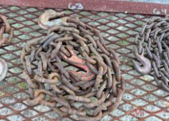CHAIN W/ 2 HOOKS