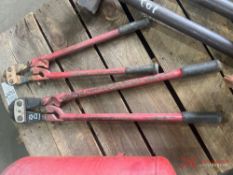(2) BOLT CUTTERS