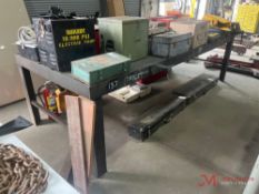 METAL SHOP TABLE 10' X 4'