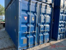 20' ONE TRIP SHIPPING CONTAINER