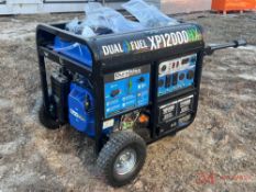 ****DONATION****NEW/UNUSED DURO MAX DUAL FUEL XP12000HX PORTABLE GENERATOR