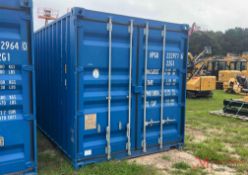 20' ONE TRIP SHIPPING CONTAINER
