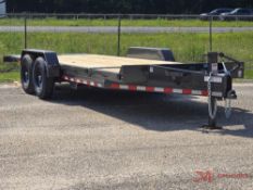 UNUSED 2025 20' DELTA TILT TRAILER