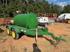 TANDEM AXLE TRAILER W/DIESEL FUEL TANK & PUMP