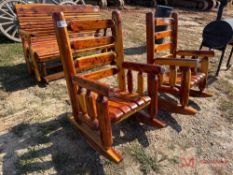WOODEN ROCKER