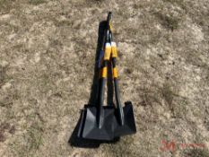 (3) NEW TOUGHBUILT TRANSFER SHOVELS