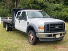 2009 FORD F-550 XL SUPER DUTY FLATBED TRUCK