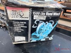 BULLDOG 1500 LB HAND WINCH